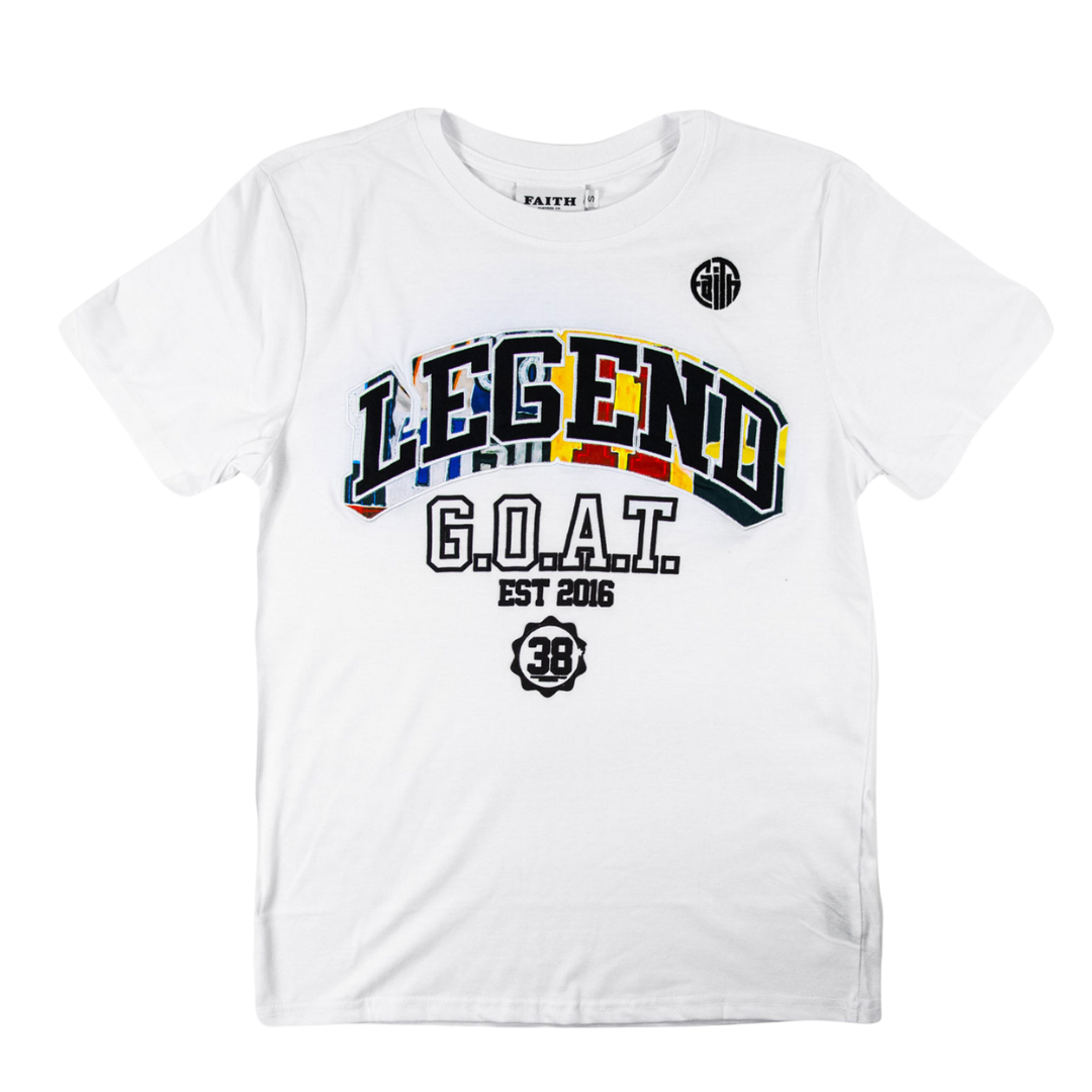 Circle Faith Legend Tee - White