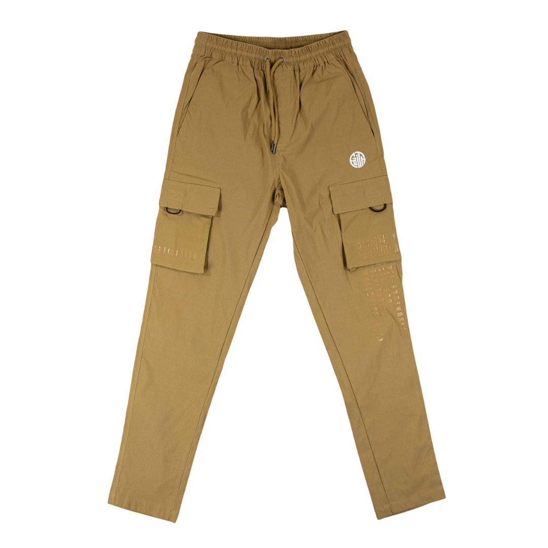 Circle Faith Cargo Joggers - Khaki
