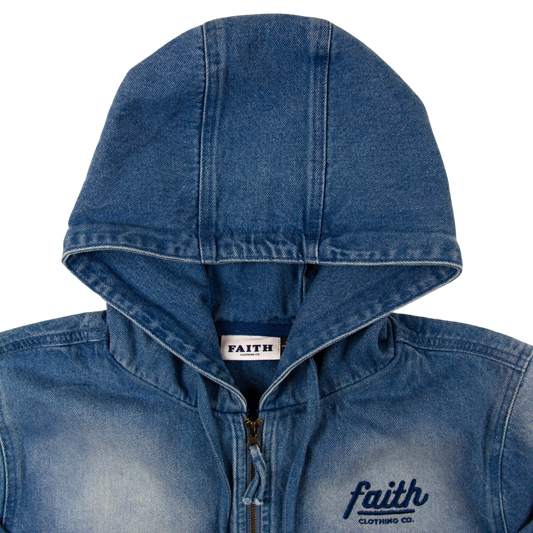 Faith Denim Hood