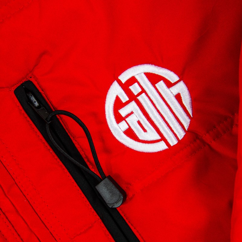 Circle Faith Bubble Jacket Yellow