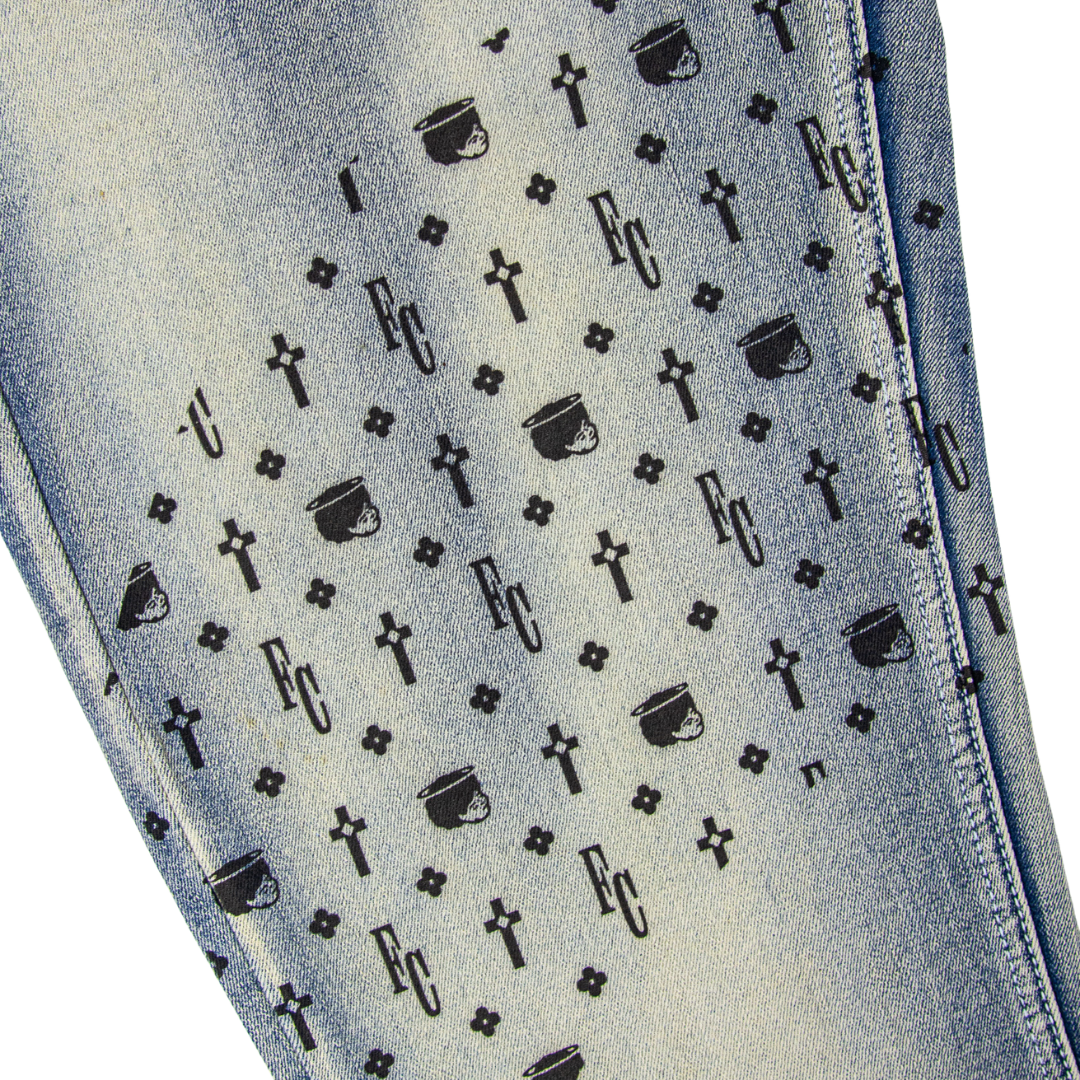 The Good Book Jeans - Med Wash
