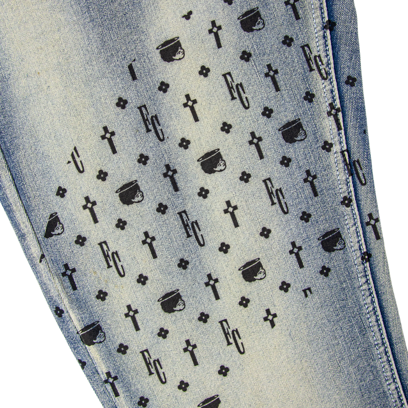 The Good Book Jeans - Med Wash