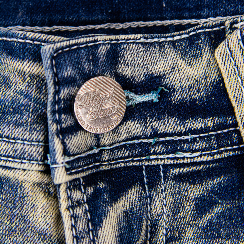 The Good Book Jeans - Med Wash