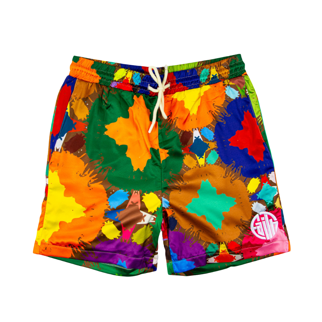 Circle Faith Tropical Shorts
