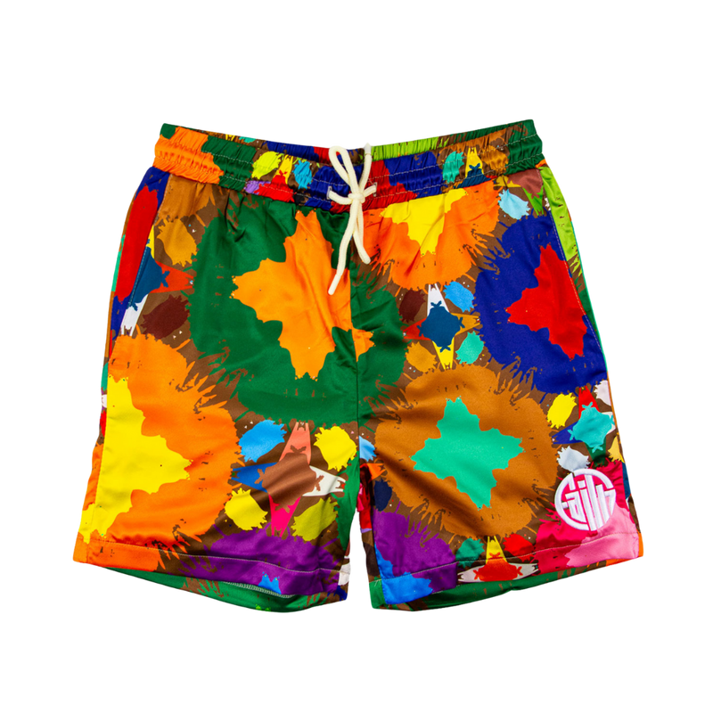 Circle Faith Tropical Shorts