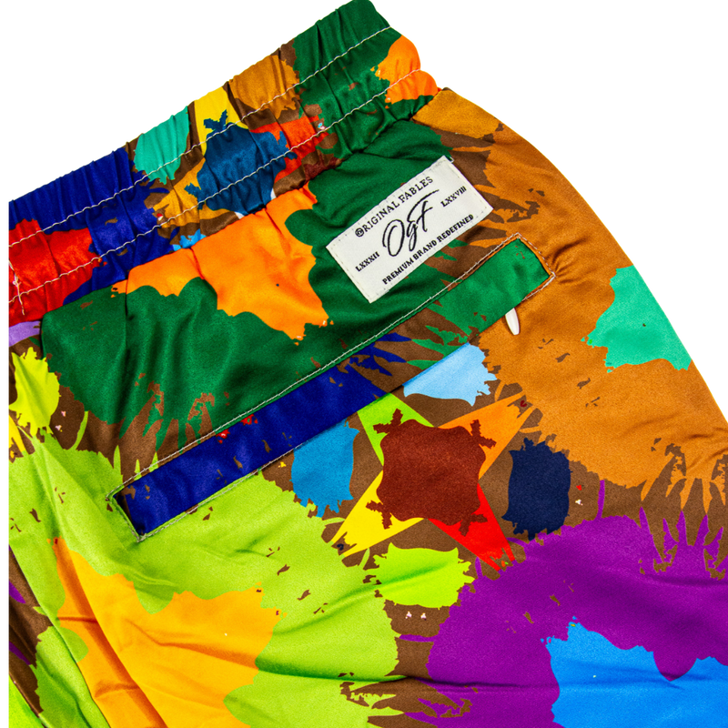 Circle Faith Tropical Shorts