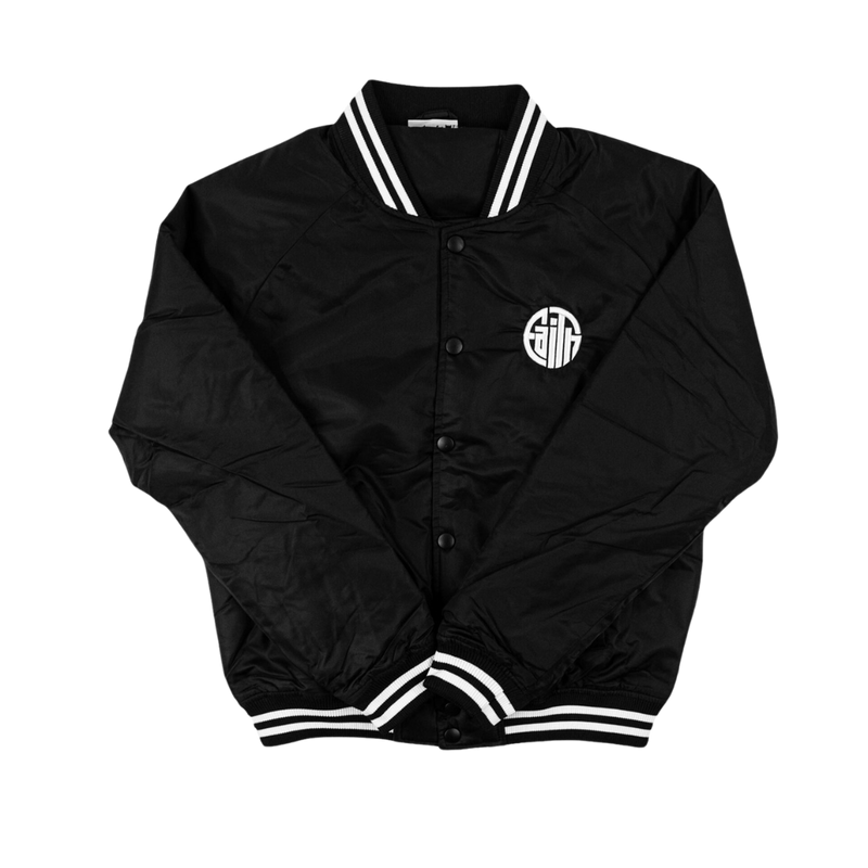 Circle Faith Varsity Jacket