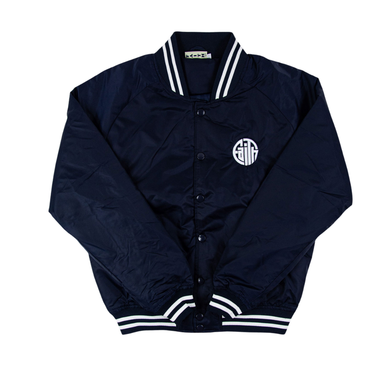 Circle Faith Varsity Jacket