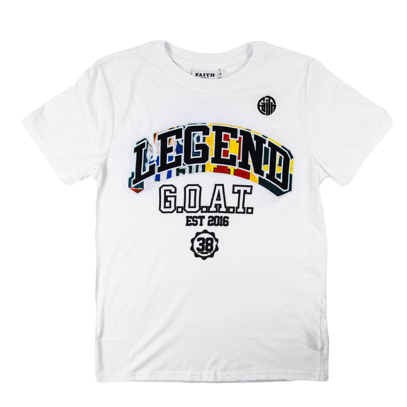 Circle Faith Legend Tee - White