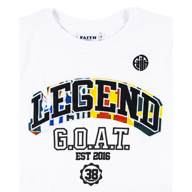 Circle Faith Legend Tee - White