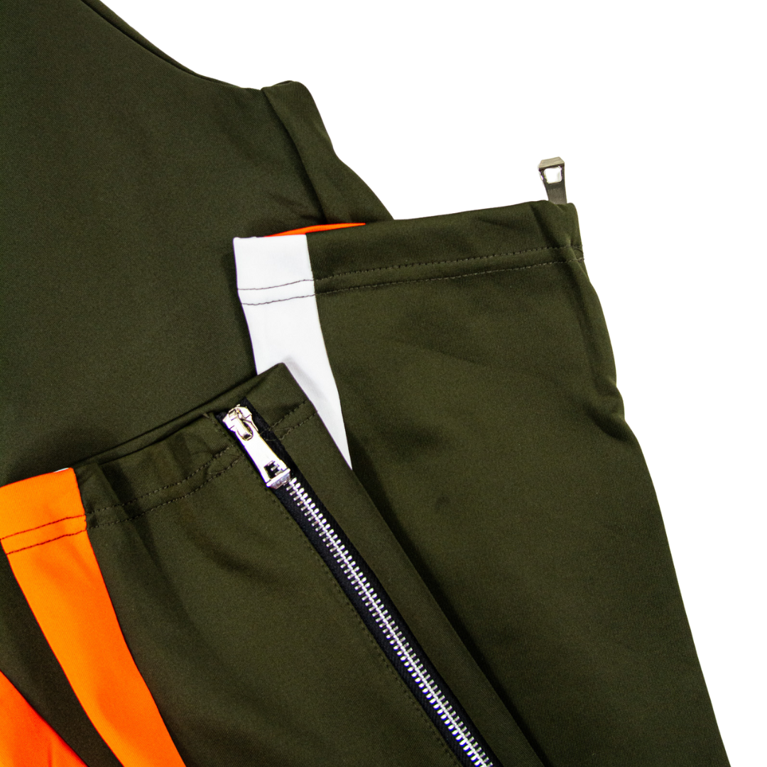 Circle Faith Green/Orange Joggers