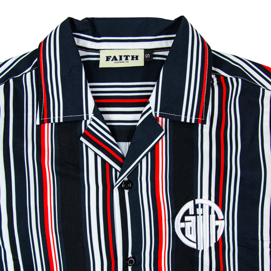 Circle Faith Stripe Shirts