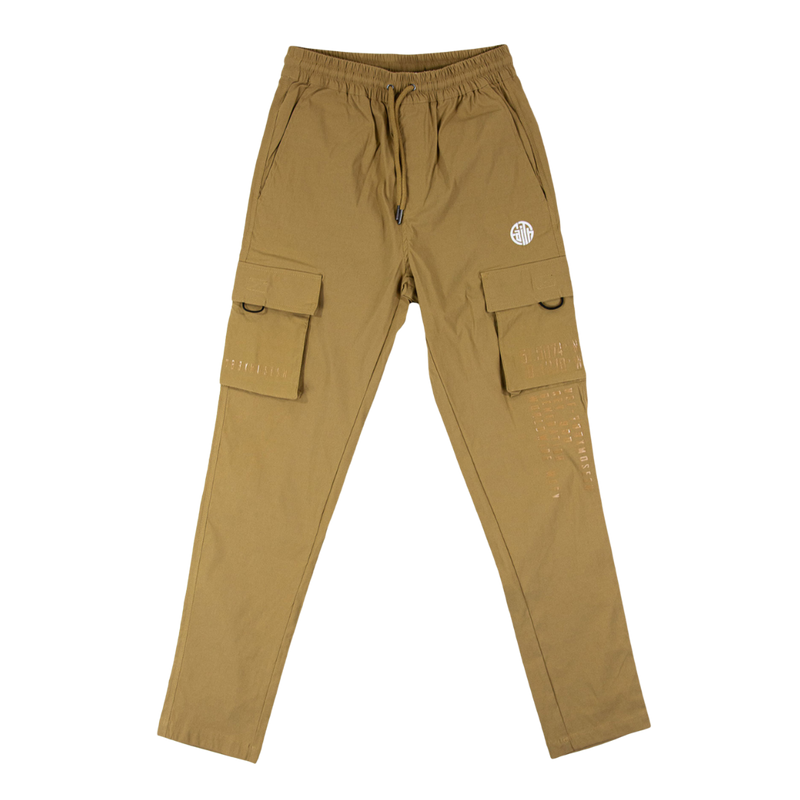 Circle Faith Cargo Joggers - Khaki