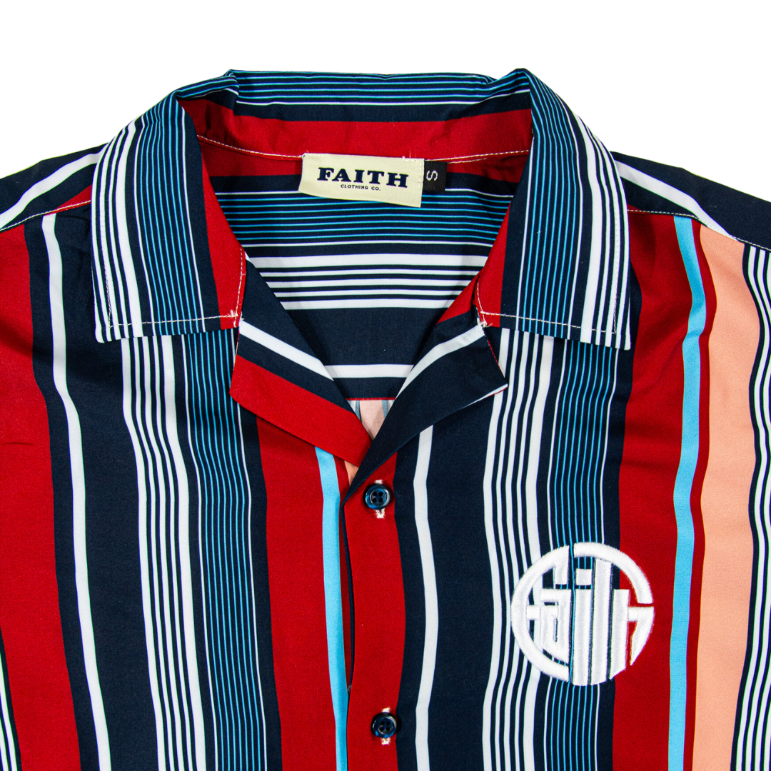Circle Faith Stripe Shirts