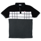 Black & White Check Faith Golf Polo