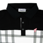 Black & White Check Faith Golf Polo