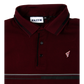Faith Stripe Golf Polo