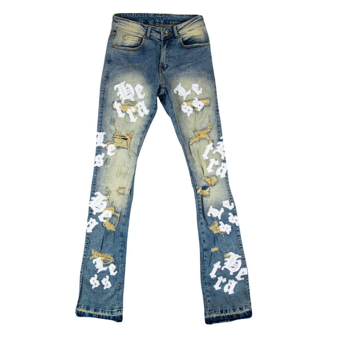 Be Blessed Jeans - Medium Wash