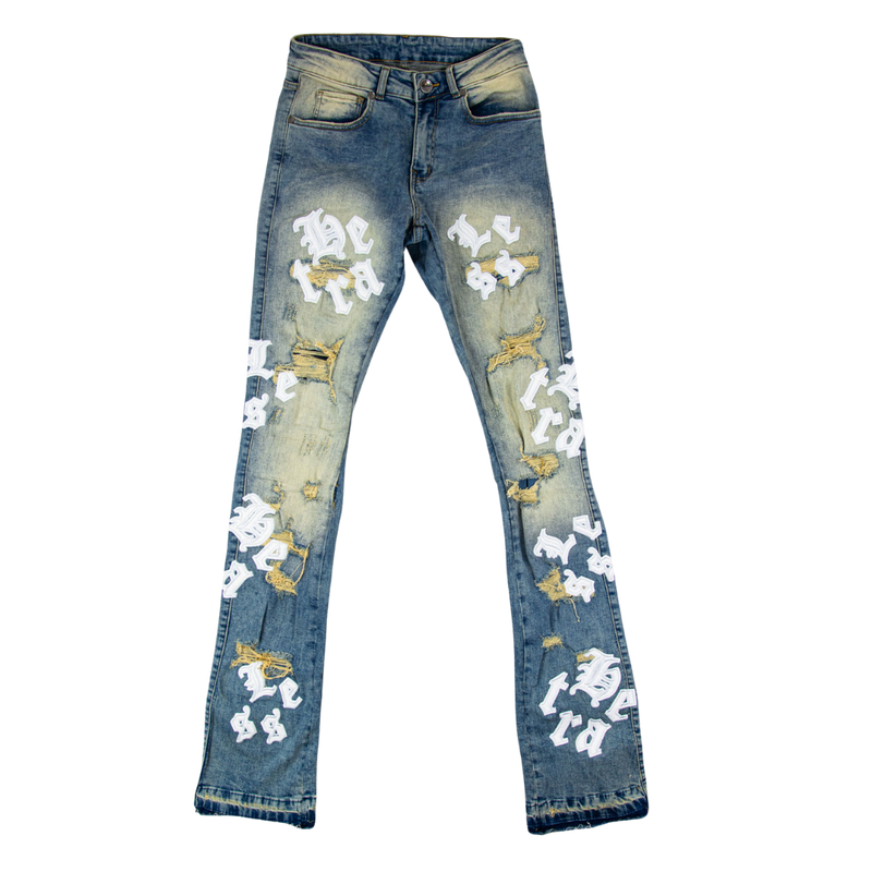 Be Blessed Jeans - Medium Wash