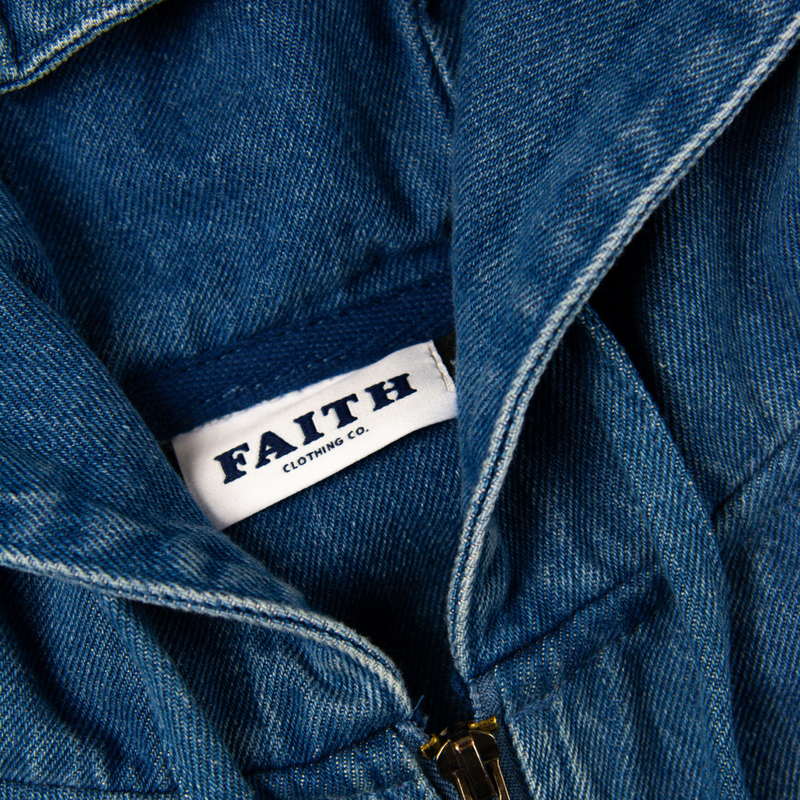 Faith Denim Hood