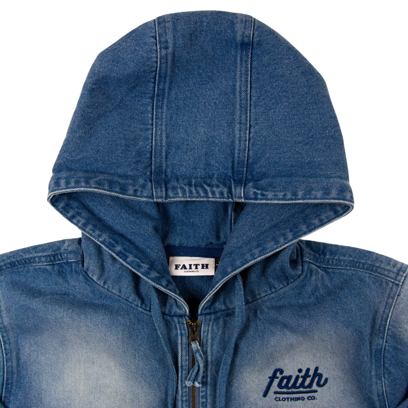Faith Denim Hood