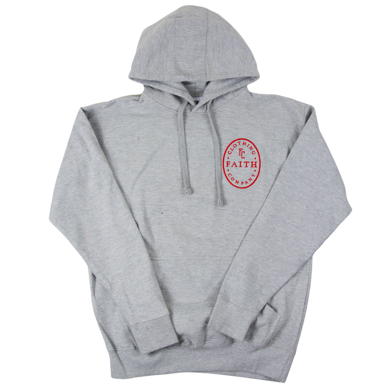Faith Patched Circle Hoodie