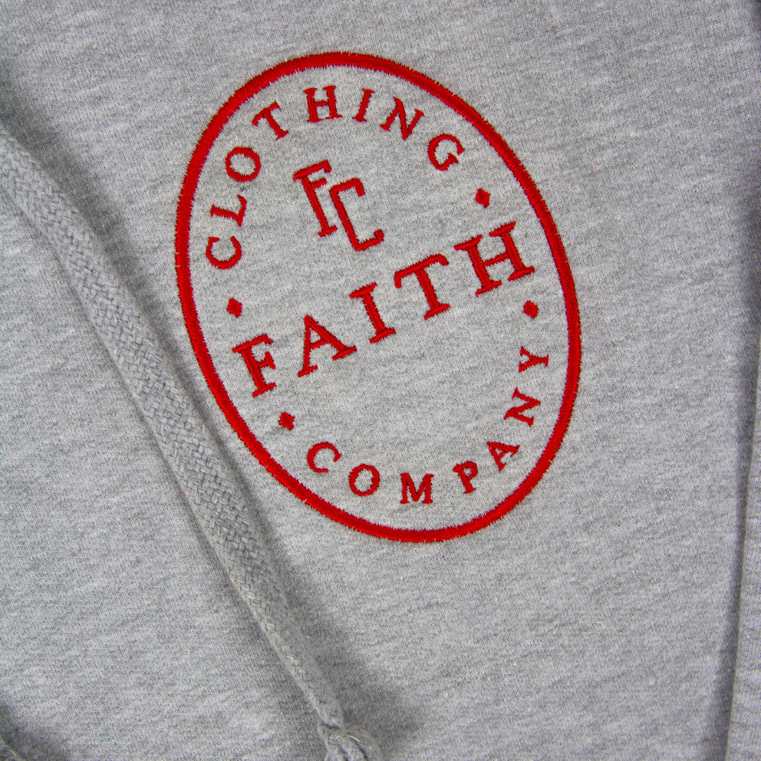 Faith Patched Circle Hoodie