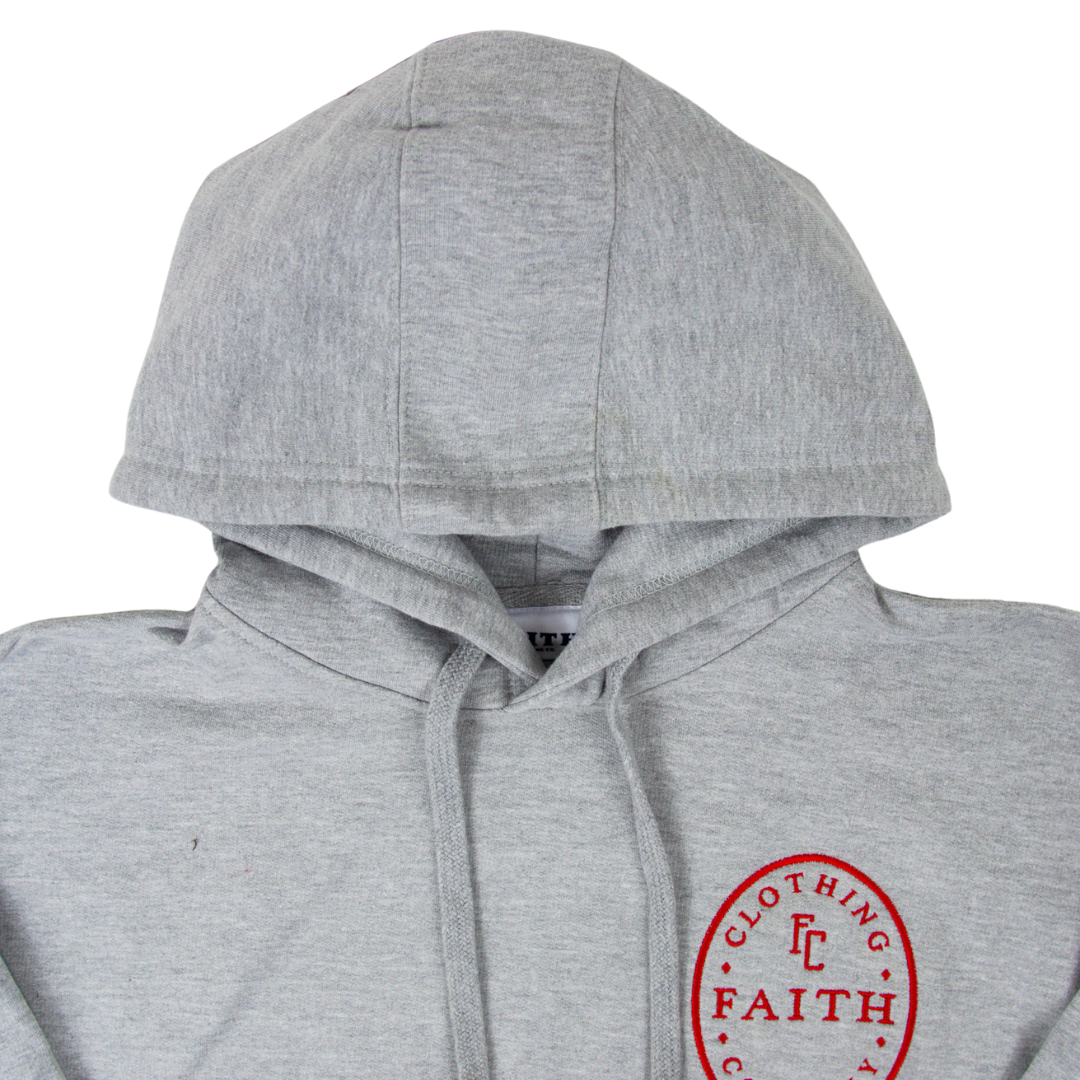 Faith Patched Circle Hoodie
