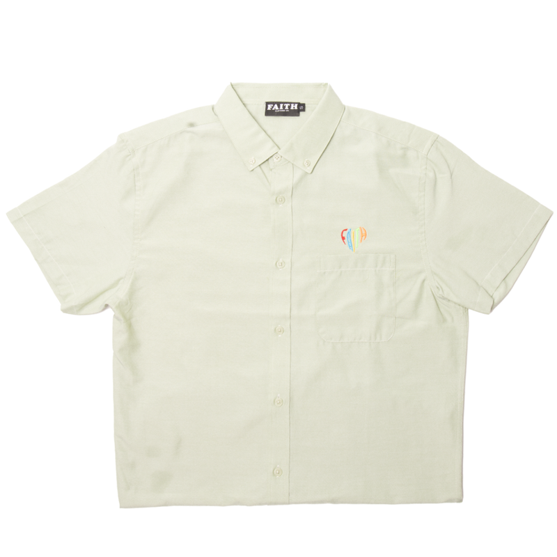 Faith Heart Classic Short Sleeve Button Down