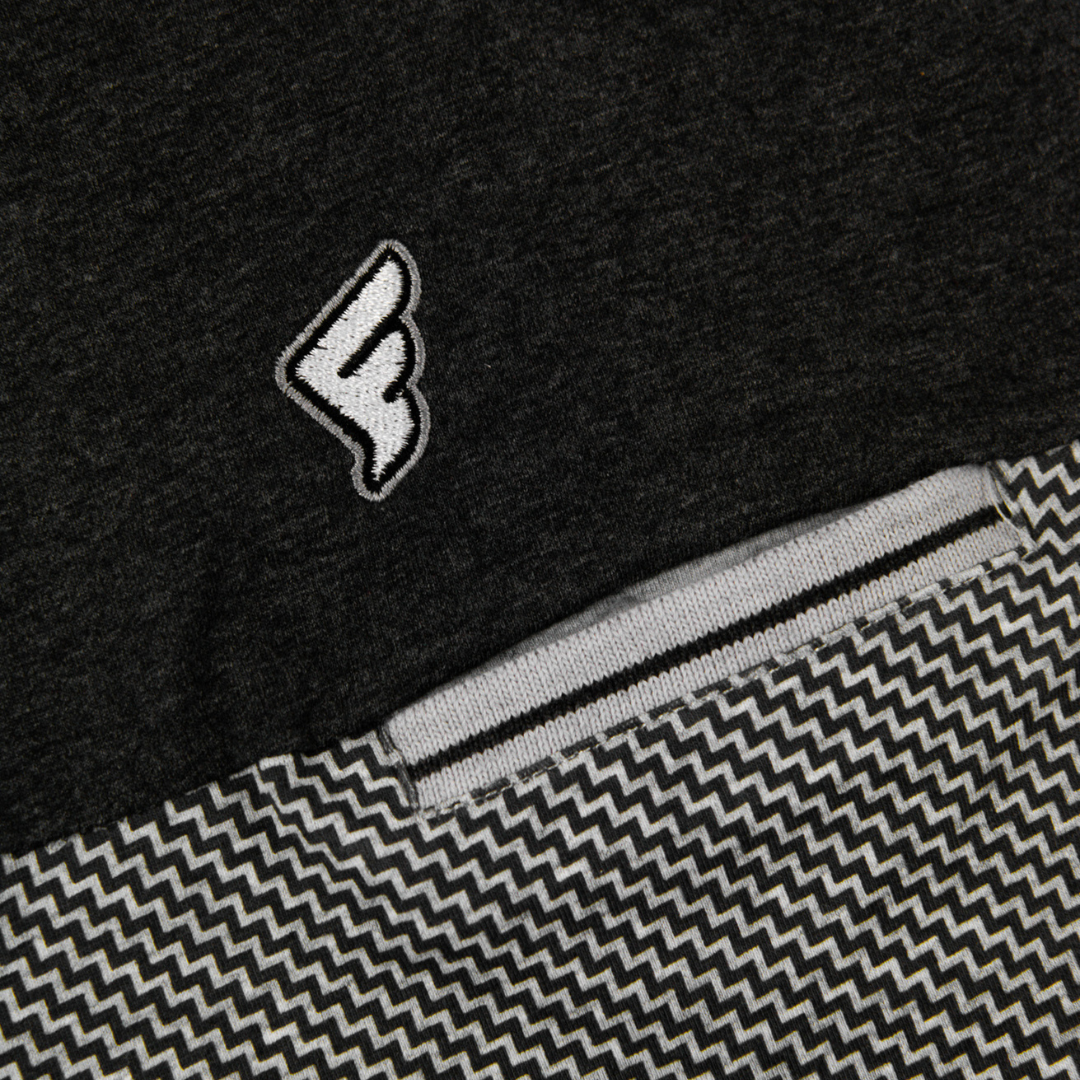 Faith Chevron Golf Polo