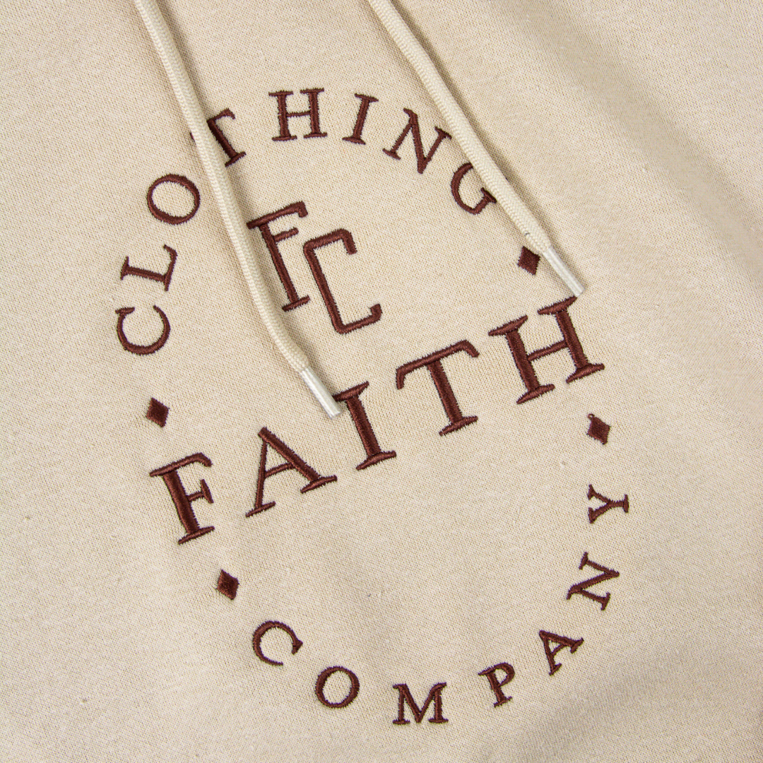 Large Circle Faith Hoodie