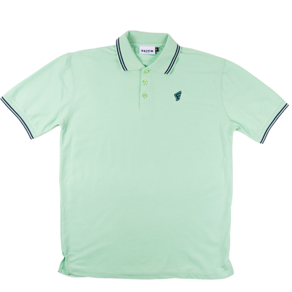 Mint Faith Golf Polo T-Shirt