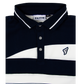 Faith Stripe Golf Polo