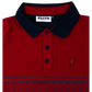Navy Pattern Faith Golf Polo