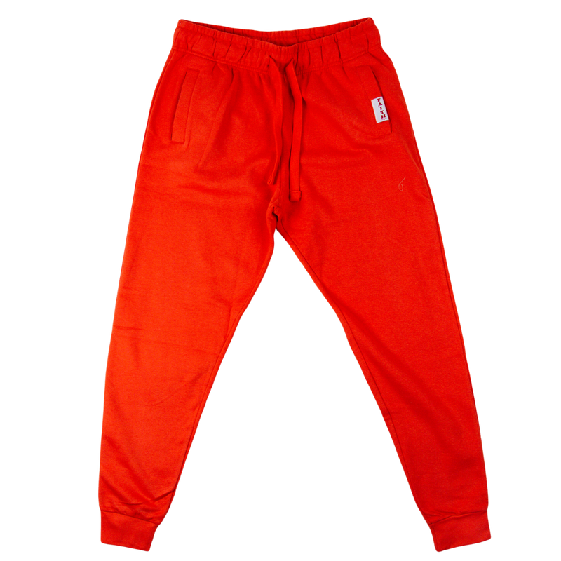 Orange Faith Joggers