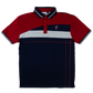 Faith Stripe Golf Polo