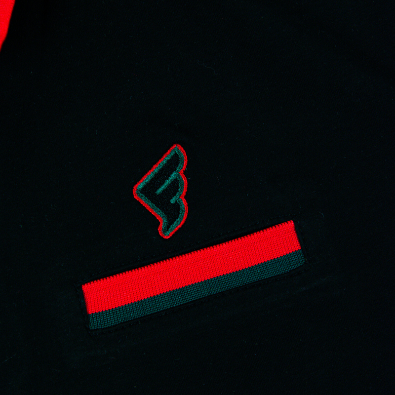 Crimson Zipper Faith Polo