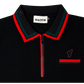 Crimson Zipper Faith Polo